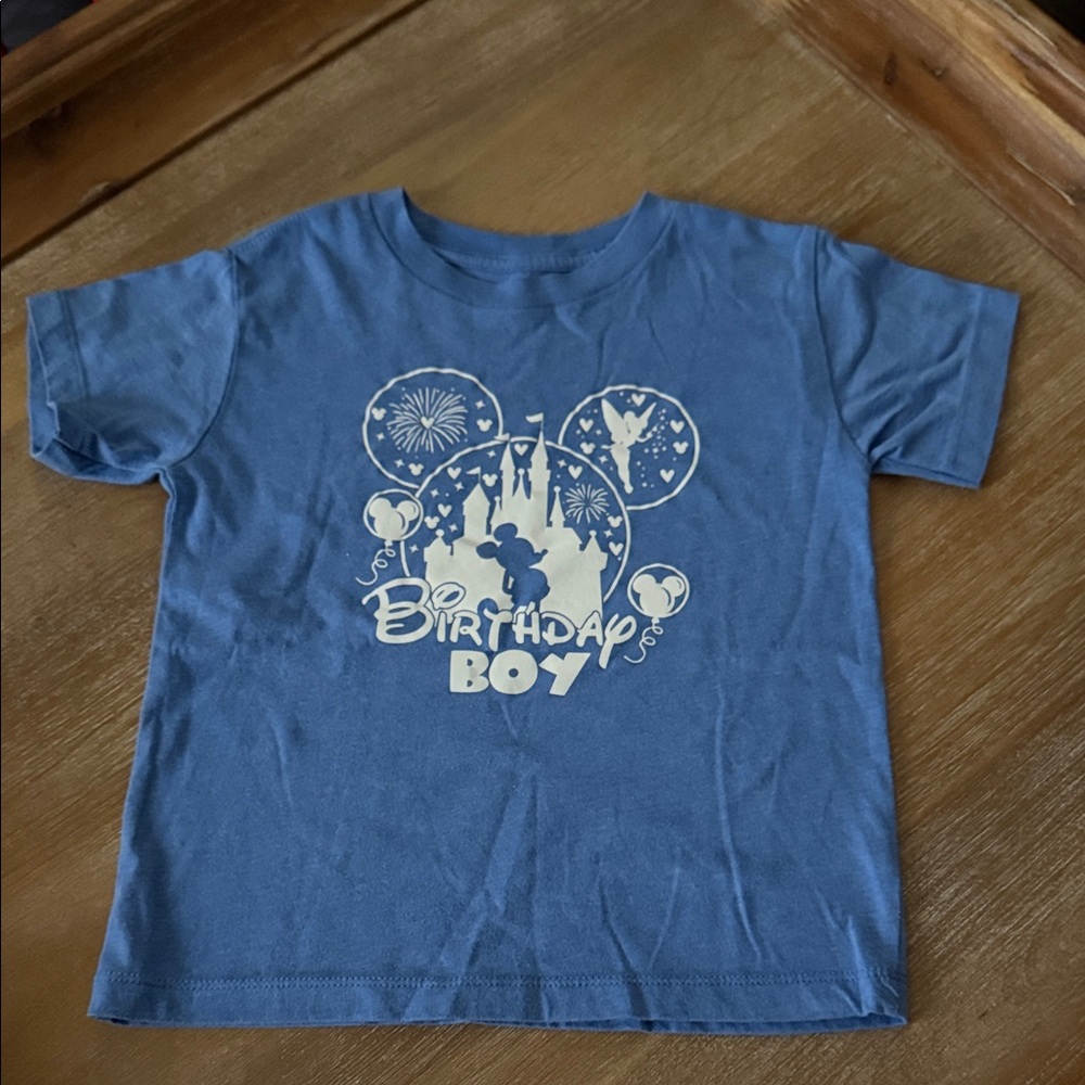 Blue Birthday Boy Kids T-Shirt